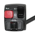 HANDLEBAR SWITCH FOR RIEJU 50 SMX 2006>, MRX 2006>, RR 2006>, RS2 MARTIX PRO 2006>, SPIKE 2006> -LEFT-  -DOMINO-