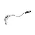 POT 50 A BOITE YASUNI CROSS ML CHROME POUR RIEJU 50 RR/YAMAHA 50 DT-R/MBK 50 X-LIMIT/PEUGEOT 50 XPS, XP6 (PASSAGE HAUT A GAUCHE) (SILENCIEUX NOIR)  -TUB807TB-25-