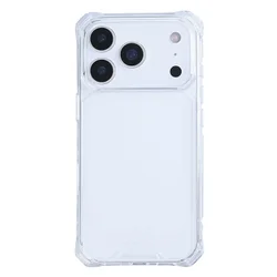 COQUE SMARTPHONE/TELEPHONE RIXUS ARMOR-X ANTI CHOC POUR APPLE IPHONE 17 PRO TRANSPARENT (VENDU A L'UNITE)