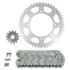 KIT CHAINE ADAPTABLE YAMAHA 125 XV VIRAGO 1997>2001  520  13x47  (DIAM COURONNE 125/145/10.5)  (DEMULTIPLICATION ORIGINE)  -AFAM-