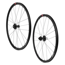 ROUES GRAVEL / ROUTE DISQUE 700 FULCRUM RACING 3 DB NOIR CASSETTE CAMPAGNOLO 12/11/10V CENTERLOCK AXE TRAVERSANT 12-15/100 ET 12/142mm TUBELESS READY (PAIRE)