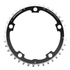 PLATEAU ROUTE 5BRA D.130 STRONGLIGHT 39DTS TRIPLE MILIEU NOIR ALU 7075 TYPE SHIMANO 9/10V.