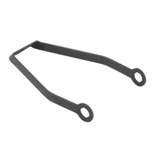 SUPPORT/PATTE DE RENFORT DU GARDE-BOUE ARRIERE POUR TROTTINETTE XIAOMI MI4 LITE NOIR  -SELECTION P2R-