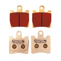 BRAKE PADS NEWFREN FOR SUZUKI 250 BURGMAN 1996>2006 Front  SYM 125 JOYMAX 2016> Front  YAMAHA 1300 FJR 2006>2016 Front  KAWASAKI 250 EPSILON 2002> Front   (FD0264TS)  (TOURING SINTERED)
