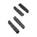 PATIN DE FREIN ROUTE SWISSSTOP -BLACK PRINCE FLASHPRO- POUR SHIMANO/SRAM JANTE CARBONE GOMME NOIR -FREINAGE PROGRESSIF ET MONTE MOINS EN TEMPERATURE EN UTILISATION INTENSIVE (2 PAIRES)