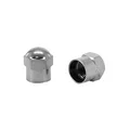 VALVE CAP -SCHRADER - STEEL  M1  (PAIR)  -SELECTION P2R-