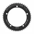 PLATEAU PISTE 5BRA D.144 TA FULL TRACK 48DTS NOIR ALU 7075 POUR CHAINE 3.17mm (1"1/8)