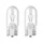 AMPOULE/LAMPE STANDARD 12V  5W CULOT W2,1x9,5d NORME W5W T10 WEDGE BLANC (FEU DE POSITION) (BLISTER DE 2)  -OSRAM-