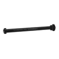 AXE TRAVERSANT / BLOCAGE ROUE ARRIERE BLACKBEARING FILETAGE m12x1.5mm NOIR (170mm HORS BUTEE DONT FILETAGE 20mm) AVEC ECROU