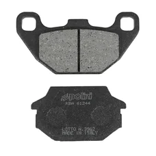 BRAKE PADS -POLINI FOR KYMCO 50 MAXXER, 125-150 PEOPLE, 125-150 AGILITY, 125 SUPER 8, 200 AGILITY, SYM 125 JOYRIDE 2005>2014  (174.0049)  (ORIGINAL)