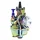 CARBURATEUR TYPE PWK 28 TITANIUM A BOISSEAU PLAT AVEC POWERJET ET STARTER A TIRETTE (QUALITE PREMIUM)  -P2R-