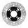 BRAKE DISC FOR MBK 50 BOOSTER 1999>2016 / YAMAHA 50 BW'S 2004>2016  (EXT 180mm - INT 48mm - 4 Holes )  -P2R-