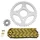 KIT CHAINE ADAPTABLE MBK 50 X POWER 2000>2002 / YAMAHA 50 TZR 2000>2002  420  12x47 (DIAM COURONNE 54/92/10.5)  (DEMULTIPLICATION ORIGINE 2000->2002)  -AFAM-