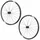 ROUES GRAVEL DISQUE 700 FIR GALAXIUM CENTERLOCK NOIR CASSETTE SHIMANO MICROSPLINE 12V AXE TRAVERSANT 12/100 ET 12/142 HAUTEUR/PROFIL 26 mm (PAIRE) - TUBELESS READY