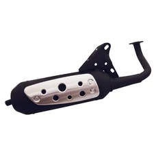 EXHAUST FOR SCOOT TECNIGAS SILENT PRO FOR MBK 100 BOOSTER, OVETTO, NITRO/YAMAHA 100 BWS, NEOS, AEROX