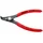 PINCE A CIRCLIPS EXTERIEUR PRO KNIPEX 140mm DIAM CIRCLIPS 3 A 10mm GRIS ANTIROUILLE POINTE 0,9mm (COUDEE)  (49 21 A01)  -MADE IN GERMANY-
