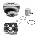 HAUT MOTEUR CYCLO ADAPTABLE PEUGEOT 103 MVL-SP, SPX-RCX, VOGUE AIR  -ALU NIKASIL  P2R- FIXATION UNIQUEMENT A BRIDE-  (LIVRE AVEC CULASSE / SANS JOINTS)