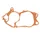 HALF-CRANKCASE GASKET "PIAGGIO GENUINE PART" APRILIA 125 RS, CLASSIC, TUONO, MX, SX, RX  -AP0650131-