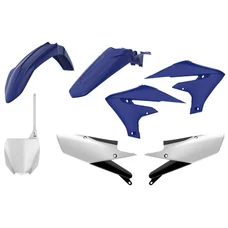 FAIRINGS/BODY PARTS FOR YAMAHA 250 YZ F 2019>2022, 450 YZ F 2018>2022 ( 7 parts kit ) Blue/White (OEM color)  -POLISPORT-