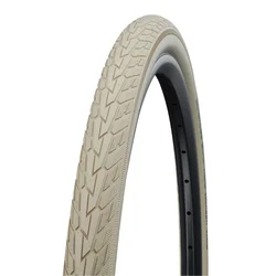 PNEU CITY/VTC 700 X 40 SCHWALBE HS484 ROAD CRUISER CREME TR (42-622) FLANC REFELX