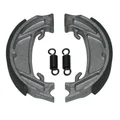 BRAKE SHOE FOR MOPED MBK 51 -FRONT+REAR- (Ø 100mm -2 SPRINGS) (SOLD IN PAIRS)-SELECTION P2R-