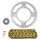 CHAIN AND SPROCKET KIT FOR BETA 50 RR ENDURO 2012>2017, RR ENDURO FACTORY 2012>2017, RR ENDURO STANDARD 2012>2014  420  13x51  (Ø SPROCKET 100/120/8.5/16)  -AFAM-