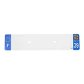 PLASTIC STRIP FOR BLANK PVC LICENSE PLATE (CAR FORMAT 520X110)-DEPT 39/EUROPE (SOLD PER UNIT)