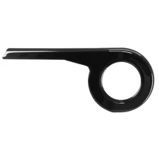 PARE/CARTER CHAINE PISTOLET HEBIE NOIR PLATEAU 44-48D. (VENDU A L UNITE)  - ajouter fixation ref 178275 et en option ref 178274-