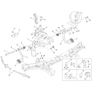 Groupe pédales - Leviers