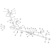 Selecteurs internes de la boite de vitesses