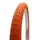 TYRE FOR BMX BIKE- 20 x 1.95 KENDA SLICK ORANGE -RIGID-(50-406)