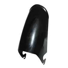 GARDE BOUE MOTEUR CYCLO ADAPTABLE SOLEX NOIR  -SELECTION P2R-