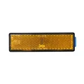 REFLECTEUR/CATADIOPTRE MOTO/SCOOT/CYCLO RECTANGULAIRE ORANGE ADHESIF 95x25 mm (VENDU A L'UNITE)