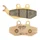 BRAKE PADS -POLINI FOR BETA 50 RR ENDURO / GILERA 125 RUNNER / PEUGEOT 125-150 ELYSEO, 125 GEOPOLIS / PIAGGIO 125 BEVERLY, 250 VESPA GTS  (174.2017)  (SINTERED)