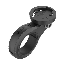 SUPPORT COMPTEUR/ECLAIRAGE AVANT IGPSPORT M83 FIXATION CINTRE POUR COMPTEUR IGPS 800/630S/620 /520 /320 ECLAIRAGE IGPS VS1800/VS1200/VS1200S/VS800S/VS800/VS500 COMPATIBLE GARMIN