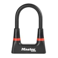 ANTITHEFT FOR BICYCLE/KICK SCOOTER - MASTERLOCK U-LOCK 80 x 150mm - Ø 14mm BLACK - WITH 4 KEYS.