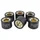GALET/ROULEAU MAXISCOOTER MAGNETI MARELLI 23x18  25,0g  (x6)  POUR HONDA 250 FORZA, 300 SH/KYMCO 250 GRAND DINK, 250 KXR/QUADRO D-S/YAMAHA 300 XMAX