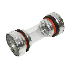 MANIVELLES VTT SUNRACE 11/12V. MX ALU NOIR 175mm AXE INTEGRE POUR MONO DIAM. 96mm (SANS PLATEAU) AVEC CUVETTES (PEDALIER SANS PLATEAU AUSSI COMPATIBLE 10V.)