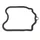 JOINT COUVERCLE DE CULASSE ORIGINE PIAGGIO 350-400 BEVERLY, MP3, X10 2012> -880662-