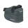 SADDLE BAG FOR BICYCLE - BASIL DISCOVERY 1 Lt - Polyester waterproof -Grey/black- WATERPROOF ON VELCRO TAPES + RAIN COVER