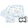 JOINT MOTEUR MAXISCOOTER ADAPTABLE YAMAHA 500 TMAX 2012>2016, 530 TMAX 2012>2019 (POCHETTE COMPLETE)  -ARTEIN-