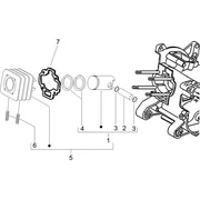 Groupe cylindre piston axe