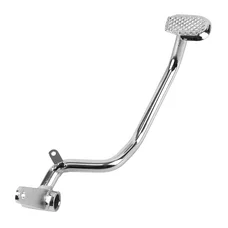 PEDALE DE FREIN MOTO ADAPTABLE YAMAHA 125 YBR ACIER CHROME (OEM: 3D9-F7211-00)  -P2R-
