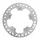 BRAKE DISC FOR MBK 50 X POWER 2004> Front  YAMAHA 50 TZR 2004> Front  APRILIA 50 RS 1999>2005 Front  (EXT 280mm - INT 155mm - 5 Holes )    (DF4039A)  -NEWFREN-