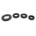 OIL SEAL (FULL SET-4 PARTS) FOR SCOOT PEUGEOT 50 TKR, TREKKER, SPEEDFIGHT, VIVACITY, BUXY, ELYSEO, SPEEDAKE, SQUAB (NITRILE)   -SELECTION P2R-