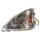 CLIGNOTANT SCOOT ADAPTABLE PIAGGIO 50 LIBERTY 2T ET 4T 2009> AV GAUCHE TRANSPARENT (HOMOLOGUE CE)  -P2R-