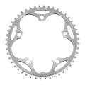 PLATEAU ROUTE 5BRA D.130 STRONGLIGHT 48DTS EXTERIEUR ARGENT ALU 7075 TYPE SHIMANO  9/10V.