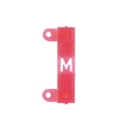 ENGRAVING STENCIL - LETTER M (20 PIECES BAG)  - ICA -