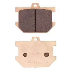 BRAKE PADS SET (2 pads) CL BRAKES FOR YAMAHA 400 XS 1977>1979 Front+Rear, 500 SR 1978>1982 Front  850 XS 1980>Front+Rear, 1100 XS 1978>1980 Front+Rear  - (2847 A3+ TOURING SINTERED)