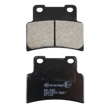 PLAQUETTE DE FREIN BREMBO POUR KYMCO 400 XCITING S 2022>2023 AV (SCOOTER CARBONE CERAMIQUE) -07100CC